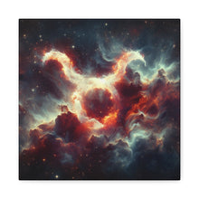 Load image into Gallery viewer, Astrological Canvas Print, Zodiac Decor, Taurus Wall Art, Constellation Artwork, Celestial Home Decor
