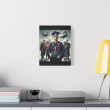 Load image into Gallery viewer, Graduation Canvas Art, Unique Artwork for Graduates, Funny Graduation Gift, Family Keepsake, Wall Decor
