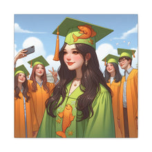 Load image into Gallery viewer, Graduation Canvas Art, Unique Gift for Grads, Home Decor, Wall Art, Motivational Art
