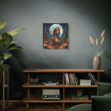 Load image into Gallery viewer, Canvas Print - Halloween Virgo Astrology Mummy

