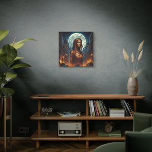 Canvas Print - Halloween Virgo Astrology Mummy