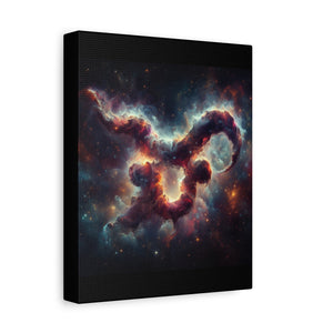 Celestial Taurus Canvas Print, Astrological Wall Art, Zodiac Decor, Horoscope Gift, Unique Home Decoration