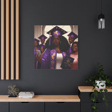 Load image into Gallery viewer, Graduation Canvas Art, Inspirational Wall Decor for New Grads, Proud Graduate Gift, College or High School Graduation, Unique Home Decor
