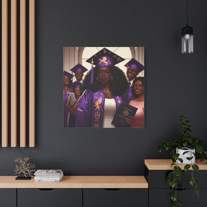 Graduation Canvas Art, Inspirational Wall Decor for New Grads, Proud Graduate Gift, College or High School Graduation, Unique Home Decor