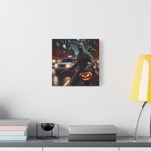 Load image into Gallery viewer, Halloween Canvas Wall Art, Spooky Mummy Decor, Perfect for Fall Home Decoration, Haunted House Vibes, Unique Gift Idea
