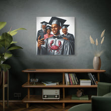 Load image into Gallery viewer, Graduation Celebration Canvas Wall Art, Family Graduation Gift, Custom Graduate Canvas, Home Decor for Graduates, Graduation [...]
