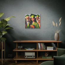 Load image into Gallery viewer, Graduation Canvas Print, Personalized Gift, Wall Art for Graduate, Celebration Decor, Matriculation Memory
