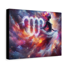 Load image into Gallery viewer, Cosmic Virgo Canvas Art, Zodiac Wall Decor, Astrology Gift for Her, Spiritual Home Decor, Artistic Virgo Print
