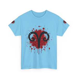 Aries Inspired Unisex Heavy Cotton Tee | Astrology Shirt, Zodiac Apparel, Gift for Astrology Lovers, Rambunctious Spirit T-Shirt, [...]