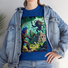 Load image into Gallery viewer, Aquarius Aztec (2) Unisex Heavy Cotton Tee
