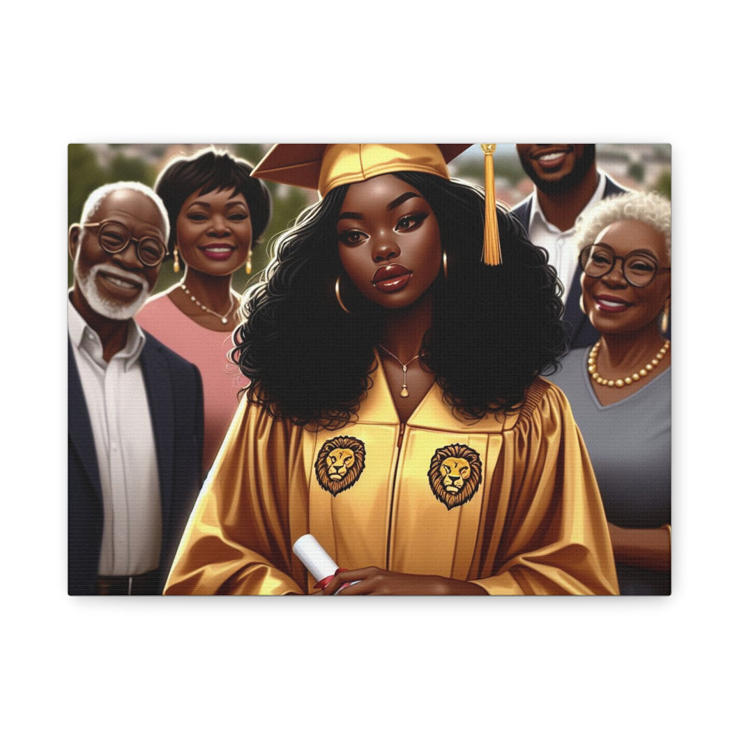 Graduation Celebration Canvas