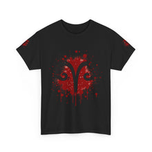 Load image into Gallery viewer, Aries Inspired Unisex Heavy Cotton Tee | Astrology Shirt, Zodiac Apparel, Gift for Astrology Lovers, Rambunctious Spirit T-Shirt, [...]
