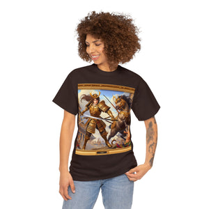 Samurai Virgo (4) Unisex Heavy Cotton Tee