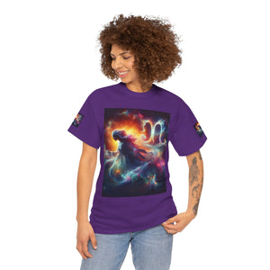 Virgo Cosmic Astrology Tee, Horoscope T-Shirt, Zodiac Cotton Shirt, Unisex Graphic Tee, Celestial Apparel, Astrology Gift