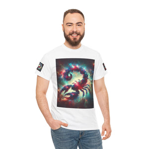Cosmic Scorpion Tee | Unisex Heavy Cotton Tee | Astrowar Graphic Tees | Space Lover Apparel | Unique Astrology Shirt | Gift for Star [...]