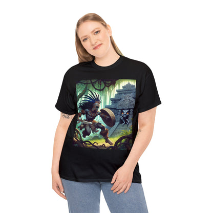 Scorpio Aztec (3) Unisex Heavy Cotton Tee