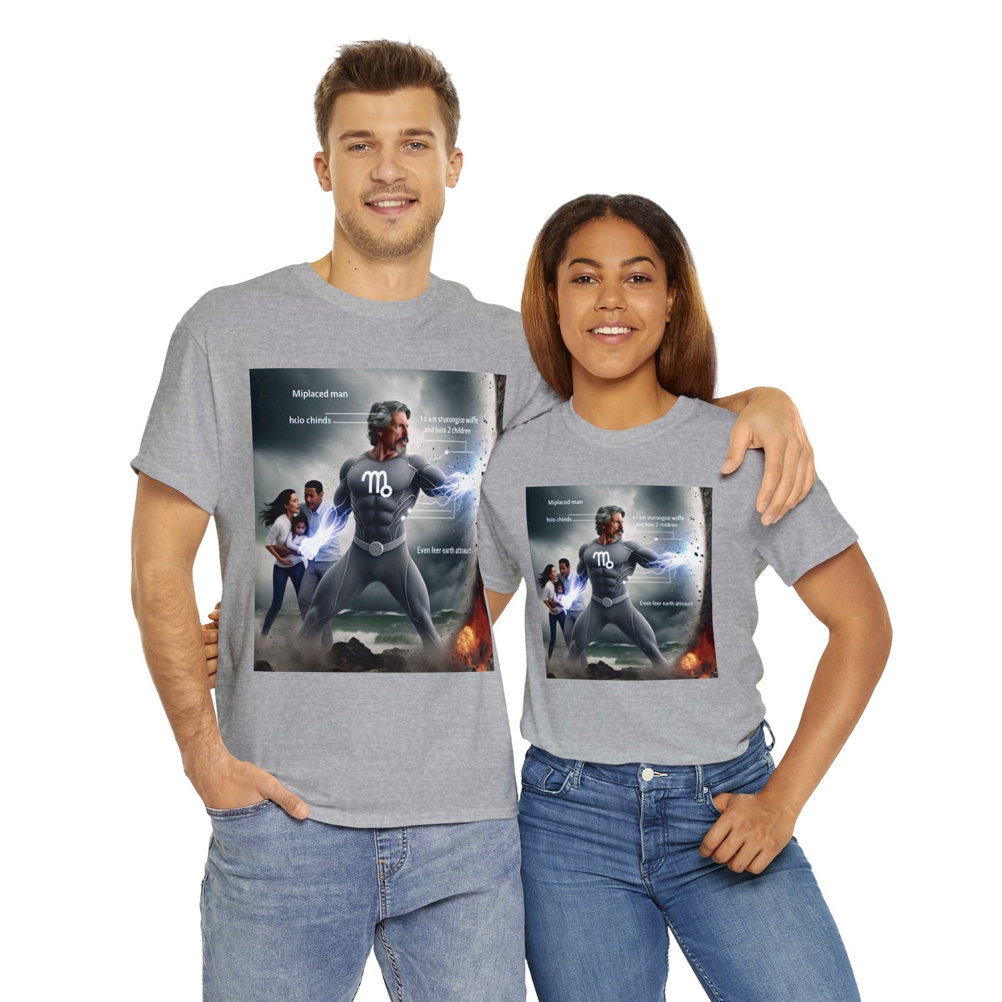 Capricorn Father's Day (4) Unisex Heavy Cotton Tee