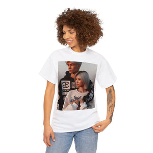 Unisex Cancer Couple (3) Heavy Cotton Tee