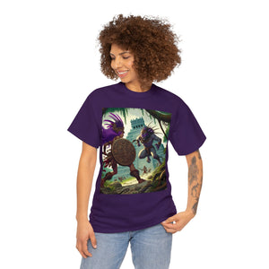 Sagittarius Aztec (F2) Unisex Heavy Cotton Tee