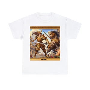 Samurai Virgo (4) Unisex Heavy Cotton Tee