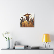 Load image into Gallery viewer, Graduation Canvas Art, Graduate Gift, Class of 2023 Decor, Achievement Wall Art, Inspirational Home Decor, College Graduation
