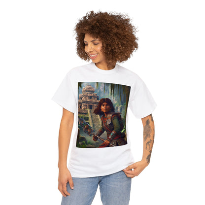 Virgo Aztec (F4) Unisex Heavy Cotton Tee