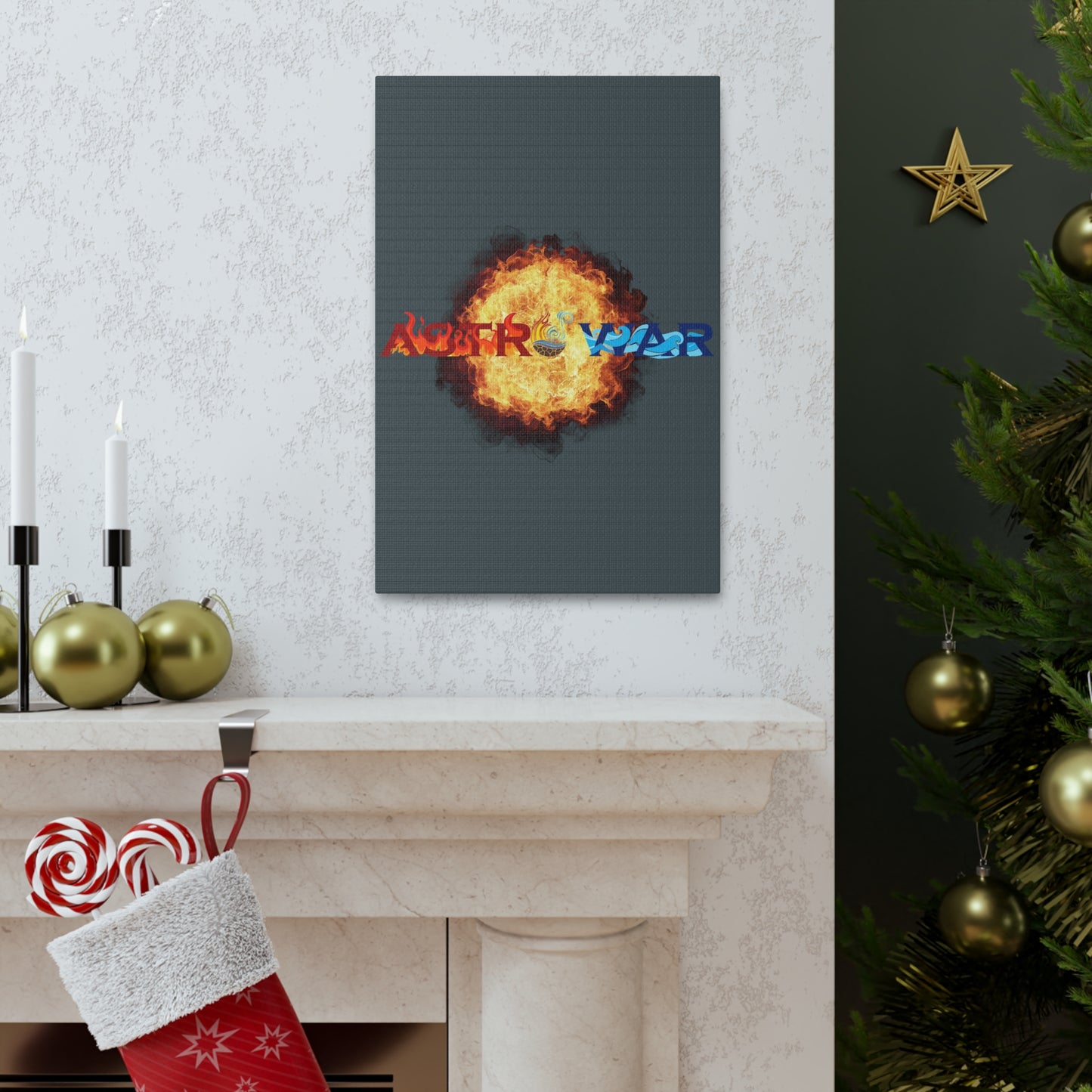 Astro War Canvas Gallery Wraps