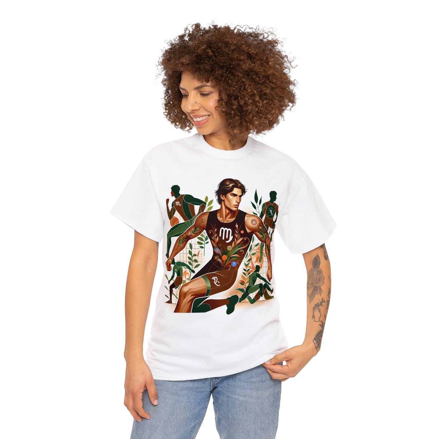 Team Virgo (3) Unisex Heavy Cotton Tee