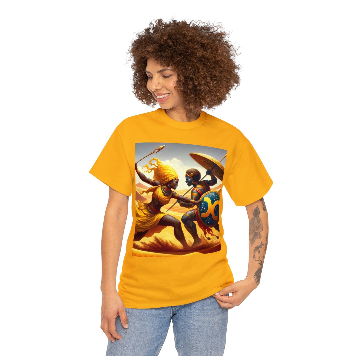 Gemini Zulu (F4) Unisex Heavy Cotton Tee