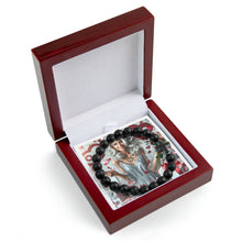 Load image into Gallery viewer, My Cancer Valentine (4) Cross Bead Bracelet
