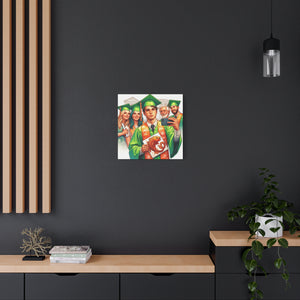 Graduation Canvas Print, Customizable Wall Art, Gift for Graduates, Celebration Decor, High School Graduation