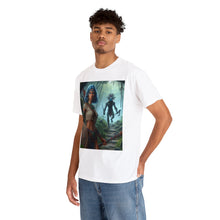 Load image into Gallery viewer, Aquarius Aztec (F4) Unisex Heavy Cotton Tee
