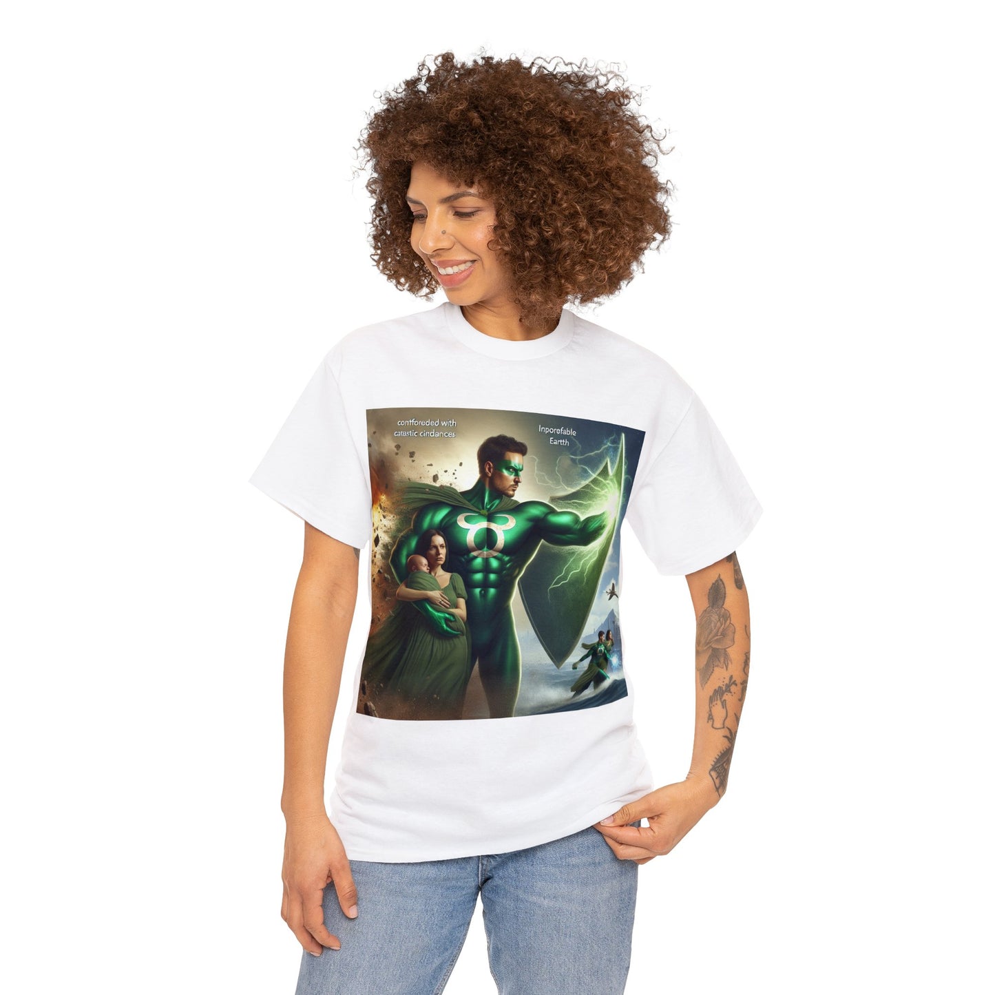 Taurus Father's Day (5) Unisex Heavy Cotton Tee