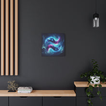 Load image into Gallery viewer, Galaxy Aquarius Wave Canvas Art, Modern Home Decor, Cosmic Wall Art, Unique Gift, Space Lovers
