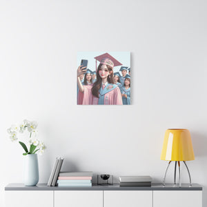 Graduation Canvas Print, Inspirational Wall Art, Personalized Gift, College Decor, Graduation Celebration