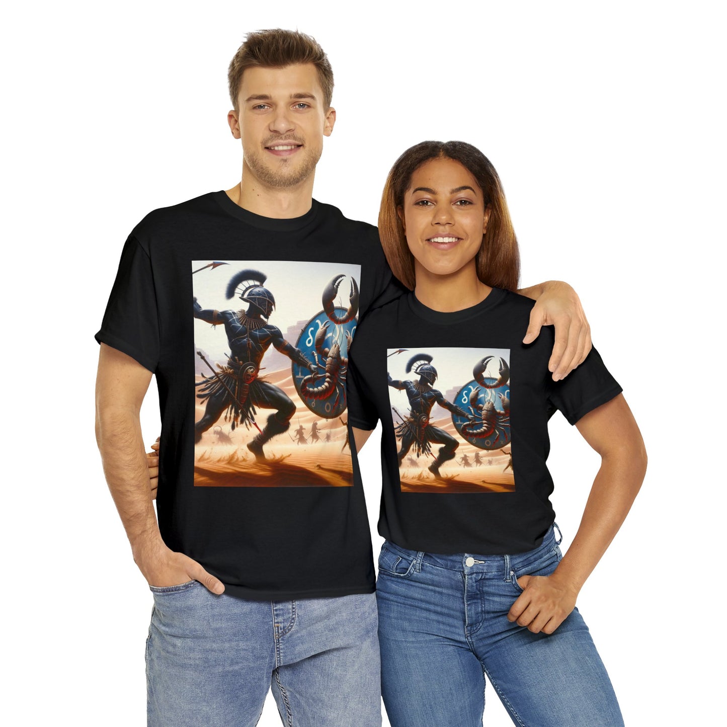 Scorpio Zulu (4) Unisex Heavy Cotton Tee