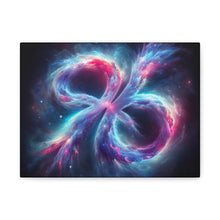 Load image into Gallery viewer, Cosmic Swirl Canvas Art, Galaxy Wall Decor, Abstract Home Decoration, Space-Inspired Artwork, Gift for Sci-Fi Lovers
