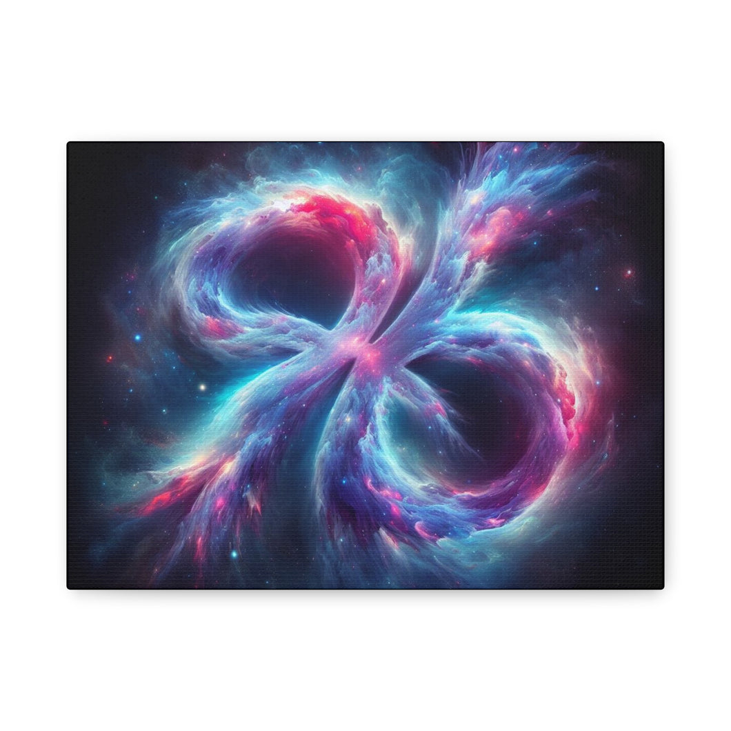 Cosmic Swirl Canvas Art, Galaxy Wall Decor, Abstract Home Decoration, Space-Inspired Artwork, Gift for Sci-Fi Lovers