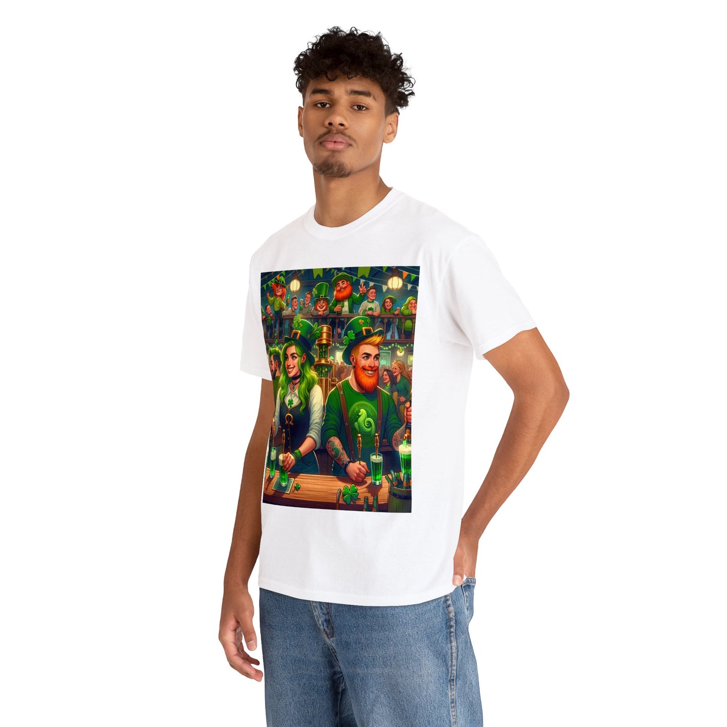 St. Patrick's Day (11) Unisex Heavy Cotton Tee