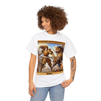 Samurai Virgo (4) Unisex Heavy Cotton Tee