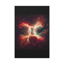Load image into Gallery viewer, Celestial Canvas Wall Art, Starry Decor, Zodiac Home Accent, Gift for Astrology Lovers, Galaxy Art Print, Cosmic Wall Decor
