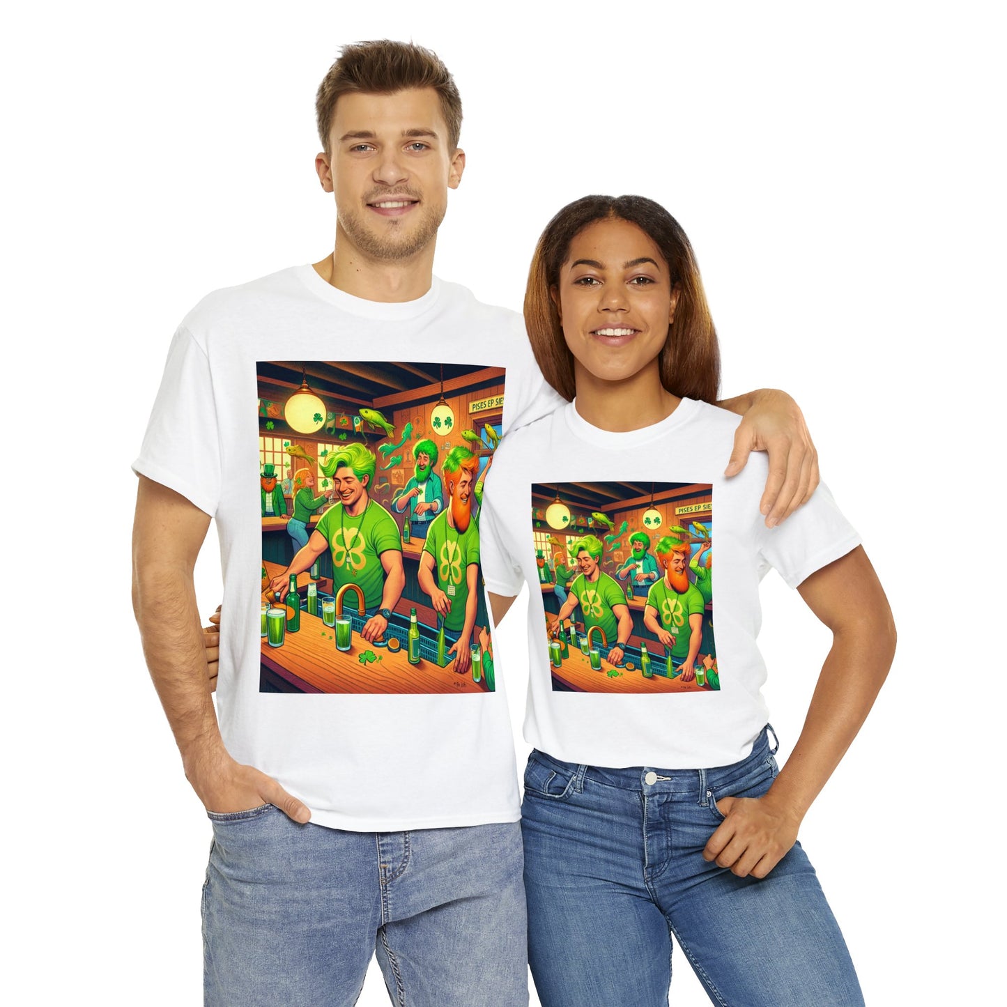 St. Patrick's Day (16) Unisex Heavy Cotton Tee