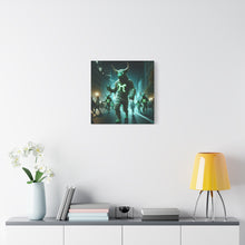 Load image into Gallery viewer, Mystical Taurus Canvas Wall Art, Zodiac Decor, Home Wall Decoration, Gift for Astrology Lovers, Unique Art Piece
