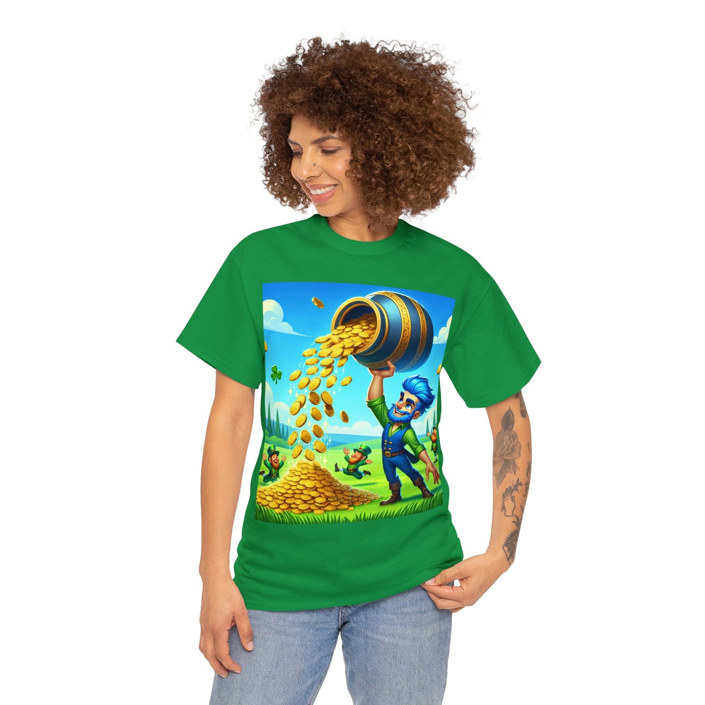 St. Patrick's Day (8) Unisex Heavy Cotton Tee