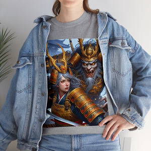 Samurai Capricorn (F2) Unisex Heavy Cotton Tee