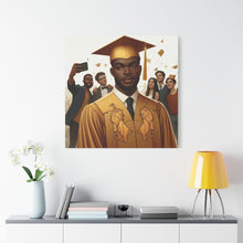 Load image into Gallery viewer, Graduation Canvas Art, Graduate Gift, Class of 2023 Decor, Achievement Wall Art, Inspirational Home Decor, College Graduation
