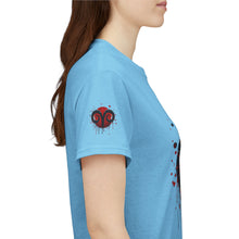Load image into Gallery viewer, Aries Heart Tee, Unisex Heavy Cotton T-Shirt, Astrology Gift, Birthday Present, Graphic Tee, Casual Wear, Unique Design
