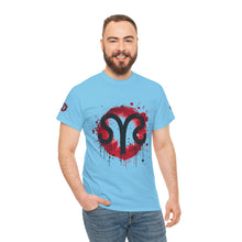 Load image into Gallery viewer, Bold Graphic Aries T-Shirt, Unisex Tee for Astrology Lovers, Unique Gift for Birthdays, Casual Wear, Statement Piece
