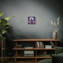 Load image into Gallery viewer, Ninja Halloween Wall Art, Frightening Home Decor, Glow-in-the-Dark Canvas
