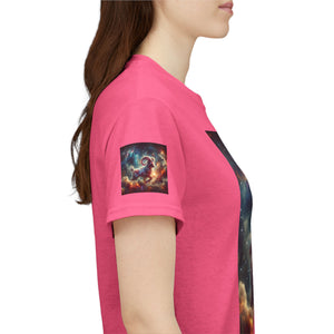 Aries Celestial Astrology Tee - Unisex Short Sleeve Shirt, Cosmic T-Shirt, Horoscope Apparel, Astrology Gift, Zodiac Wear